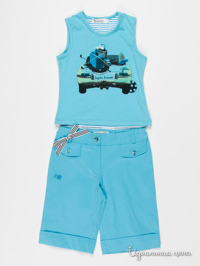 Топ и брюки Banino, цвет цвет голубой