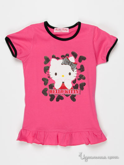 Туника Hello Kitty, цвет цвет малиновый