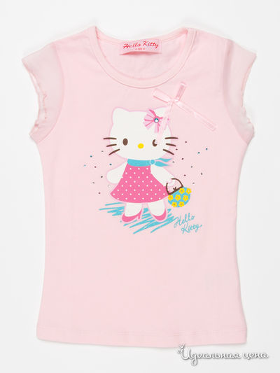Футболка Hello Kitty, цвет цвет розовый