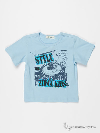 Футболка Ziwaa, цвет цвет голубой