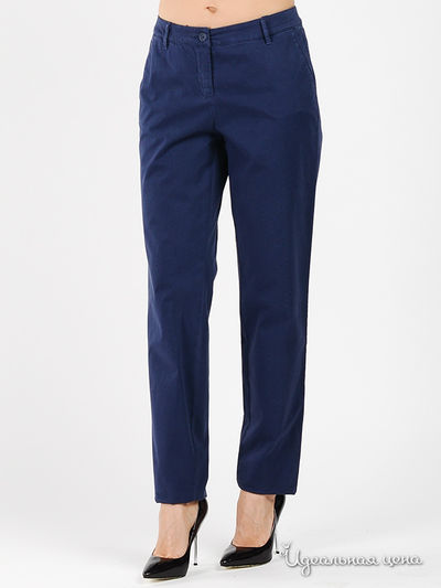 Брюки toni dress, цвет цвет синий