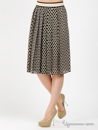 Юбка Basler, цвет цвет бежевый / черный