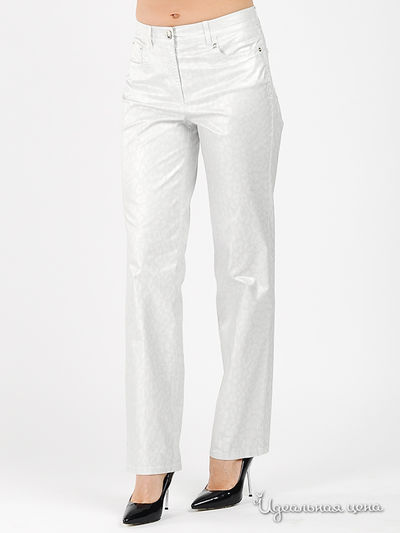 Брюки zerres, цвет цвет серебристый