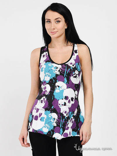 Топ Rocawear, цвет цвет черный / принт черепа