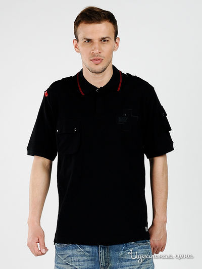 Поло Rocawear, цвет цвет черный