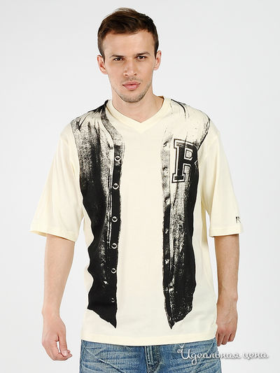 Футболка Rocawear, цвет цвет бежевый