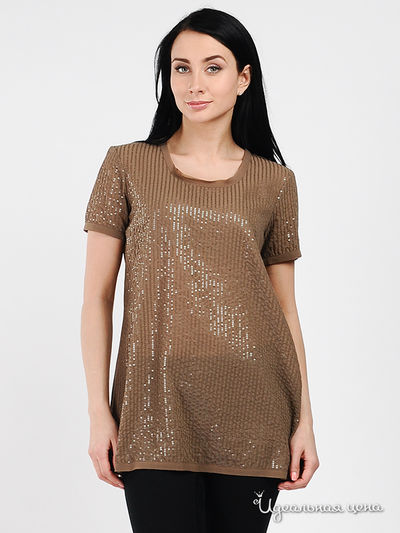 Туника Silvian Heach, цвет цвет коричневый