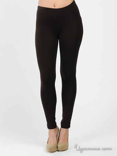 Леггинсы Silvian Heach, цвет цвет темно-коричневый