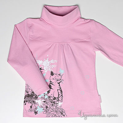 Водолазка Coccodrillo, цвет цвет розовый