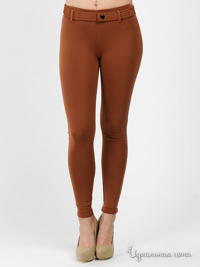 Леггинсы Silvian Heach, цвет цвет коричневый