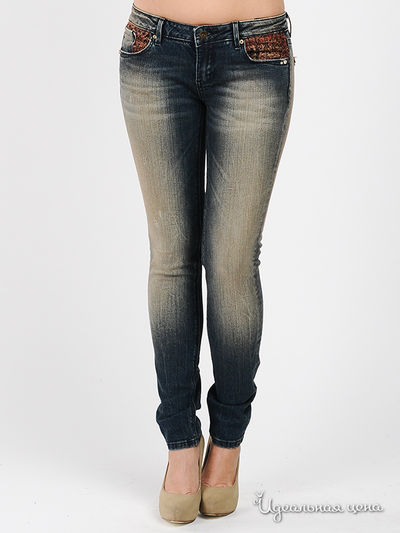 Джинсы Fracomina, цвет цвет синий