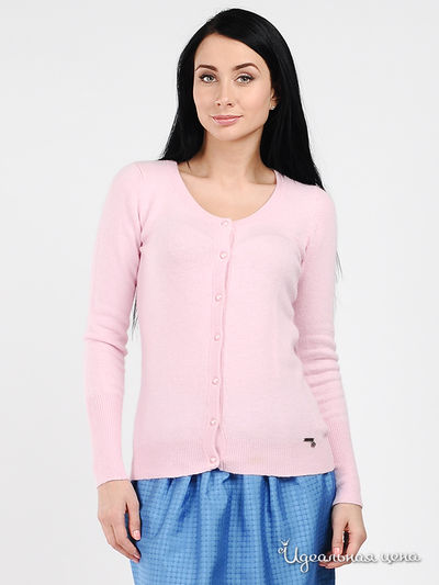 Кардиган Fracomina, цвет цвет бледно-розовый