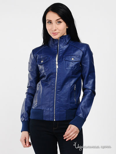 Куртка Fracomina, цвет цвет синий