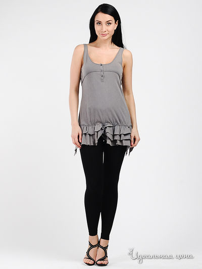 Туника Fracomina, цвет цвет серый
