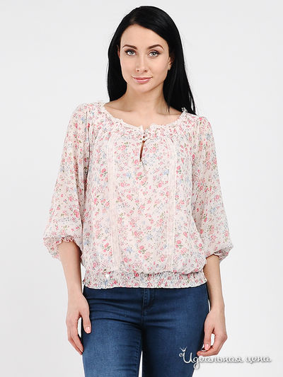 Блуза Fracomina, цвет цвет мультиколор