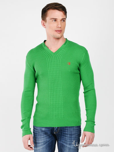 Пуловер Bluring, цвет цвет зеленый