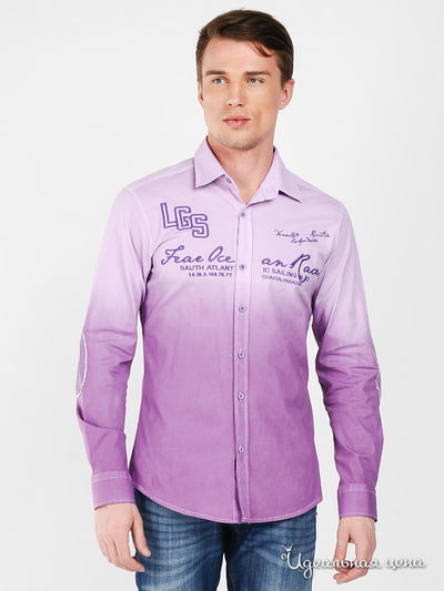 Рубашка Lagos, цвет цвет лиловый