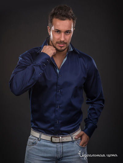 Рубашка Jess France, цвет цвет темно-синий