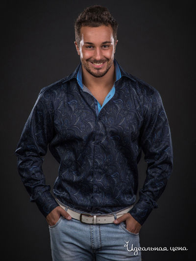 Рубашка Jess France, цвет цвет темно-синий