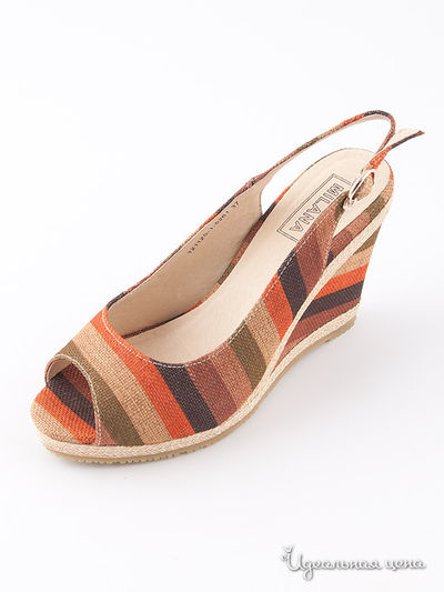 Босоножки Milana, цвет цвет рыжий