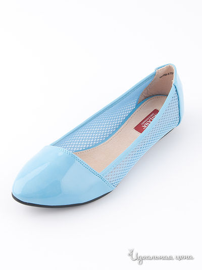 Балетки Milana, цвет цвет голубой
