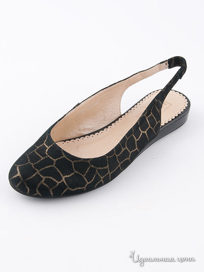 Босоножки Milana, цвет цвет черно-золотой