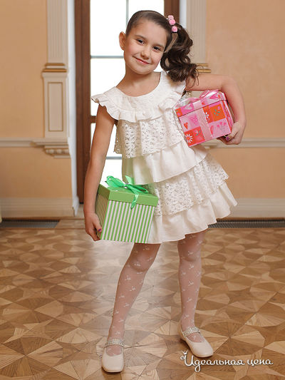 Платье Мадама, цвет цвет кремовый