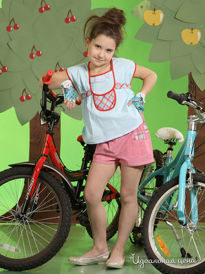 Блуза Мадама, цвет цвет голубой