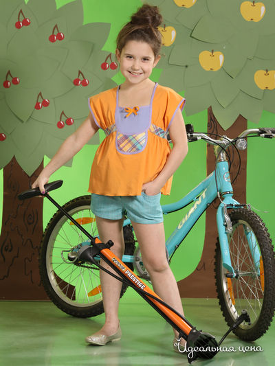 Блуза Мадама, цвет цвет оранжевый