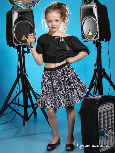 Блуза Мадама, цвет цвет черный