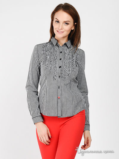 Рубашка Top Secret, цвет цвет белый / черный