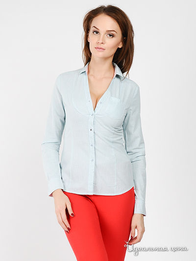 Рубашка Top Secret, цвет цвет бирюзовый