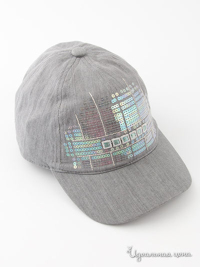 Бейсболка Maxval, цвет цвет светло-серый