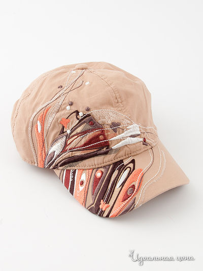 Бейсболка Maxval, цвет цвет бежевый