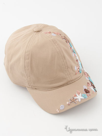 Бейсболка Maxval, цвет цвет бежевый