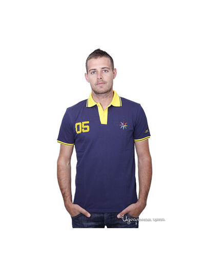 Футболка Little Marcel, цвет цвет темно-синий