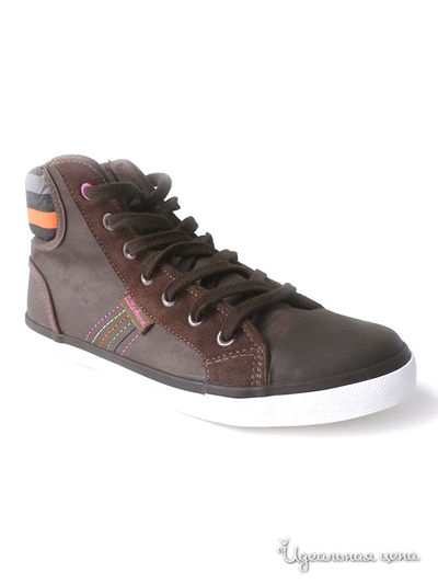 Кеды Little Marcel, цвет цвет каштан