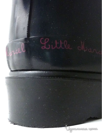 Сапоги резиновые Little Marcel женские, цвет черный