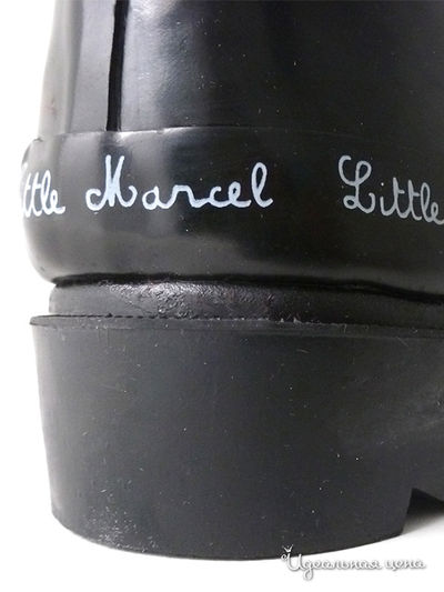 Сапоги резиновые Little Marcel женские, цвет черный