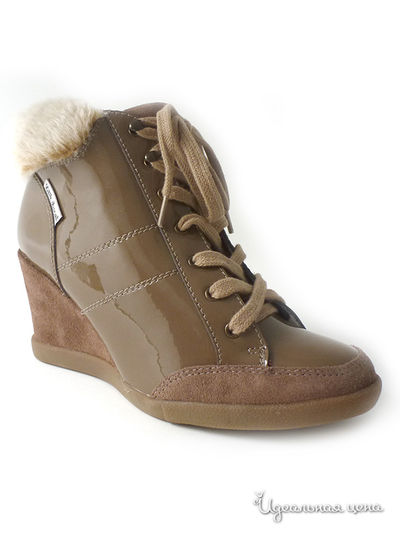 Кеды Little Marcel, цвет цвет каштан