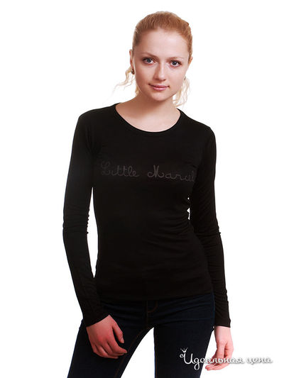Лонгслив Little Marcel, цвет цвет черный
