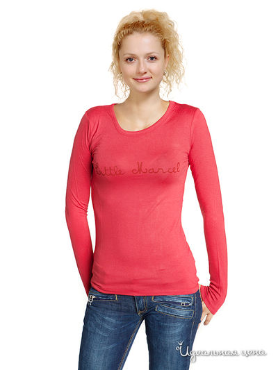 Лонгслив Little Marcel, цвет цвет красный