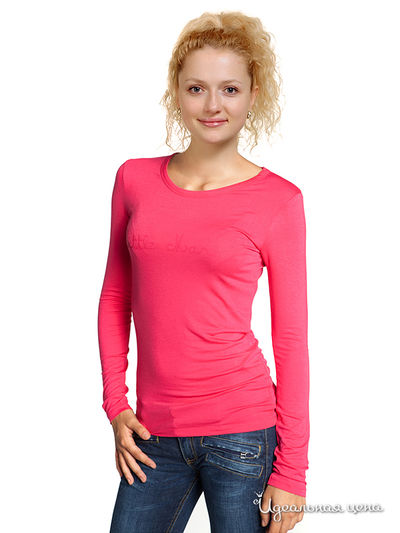 Лонгслив Little Marcel, цвет цвет ярко-розовый