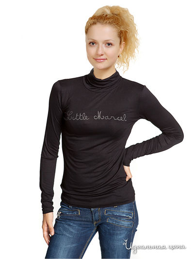 Лонгслив Little Marcel, цвет цвет черный
