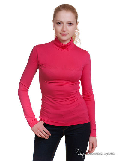 Лонгслив Little Marcel, цвет цвет ярко-розовый