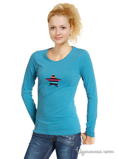 Лонгслив Little Marcel, цвет цвет темно-голубой