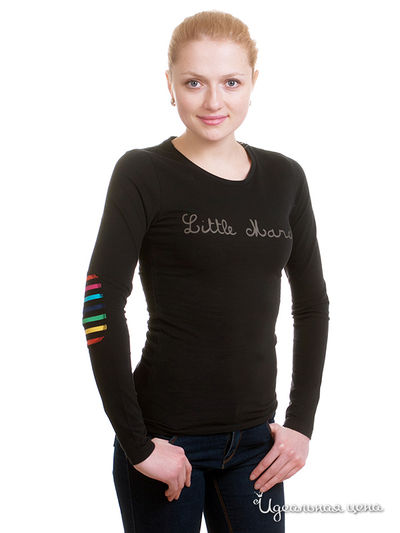 Лонгслив Little Marcel, цвет цвет черный