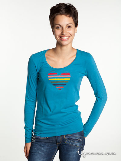 Лонгслив Little Marcel, цвет цвет темно-голубой