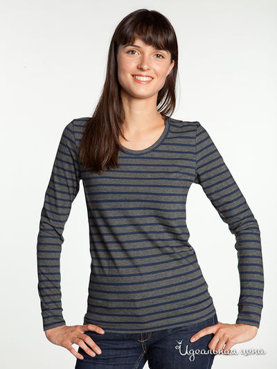 Лонгслив Little Marcel, цвет цвет темно-серый / темно-синий