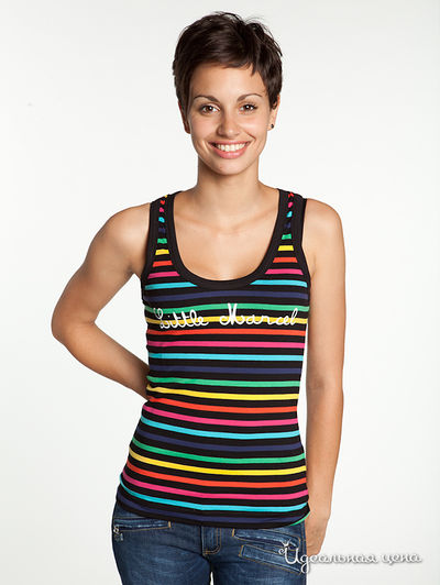 Майка Little Marcel, цвет принт полоска